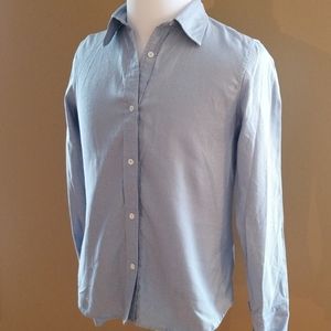 Banana Republic Light Blue Mens Dress Shirt